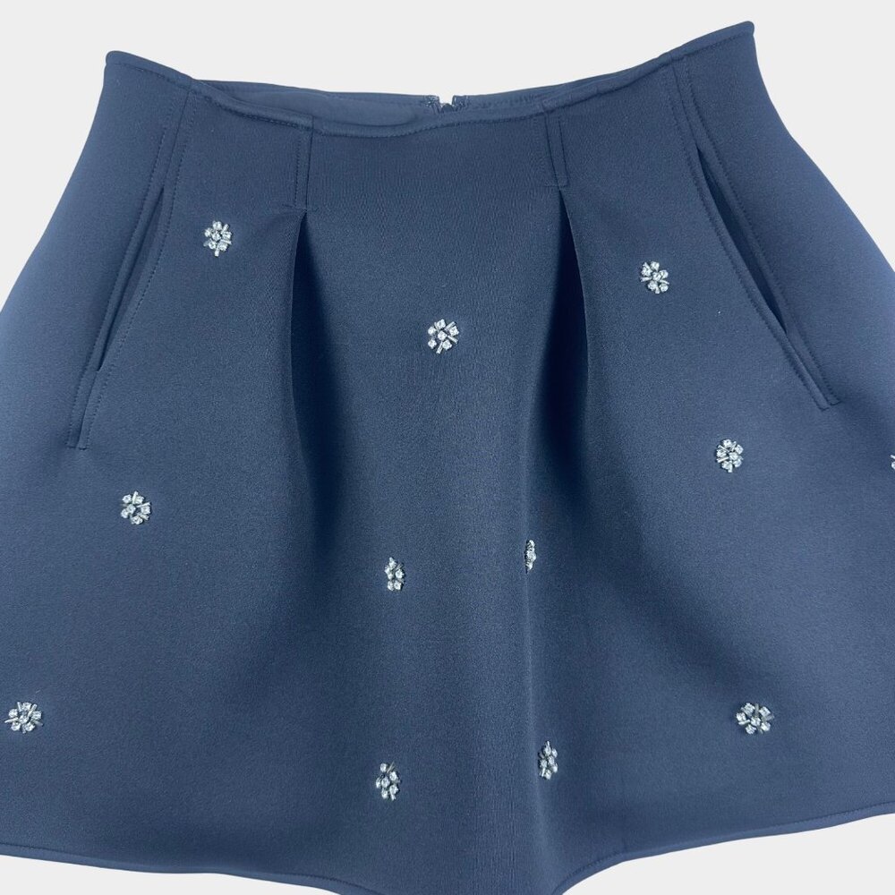 Oliviaceous Skirt Black Sz M Gourgeous Jewelled Embellished–Party Oldmoney Skirt - Picture 11 of 14